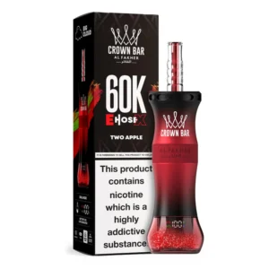 Al Fakher Crown Bar E Hose X Disposable – 60,000 Puffs