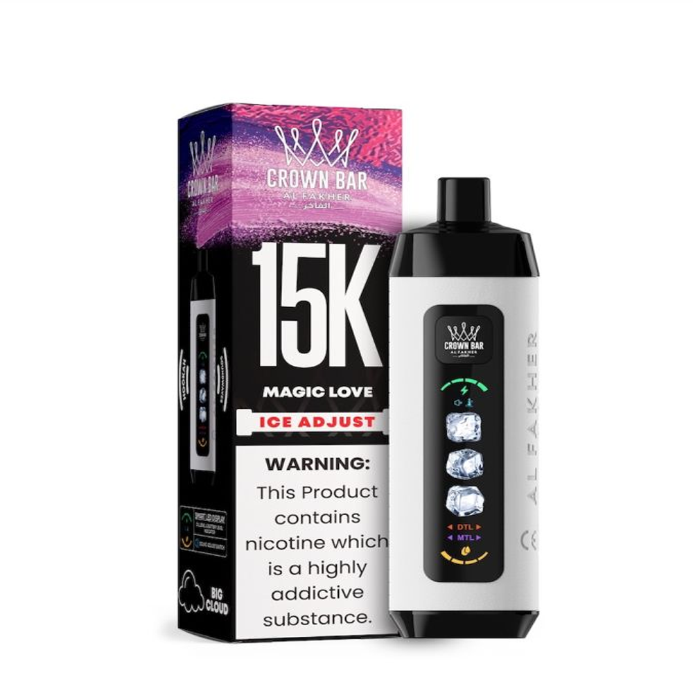 Al Fakher Crown Bar Ice Adjust 15K